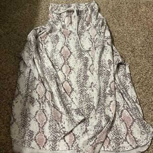 Calvin Klein Snakeskin Print Hoodie